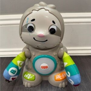 Fisher-Price Linkimals Electronic Singing Learning Sloth Toy Infant Toddler Baby